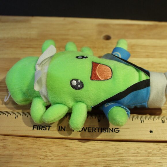 Yokai watch plush Wiglin green stuffed animal toy Japan figure EUC - Picture 4 of 5
